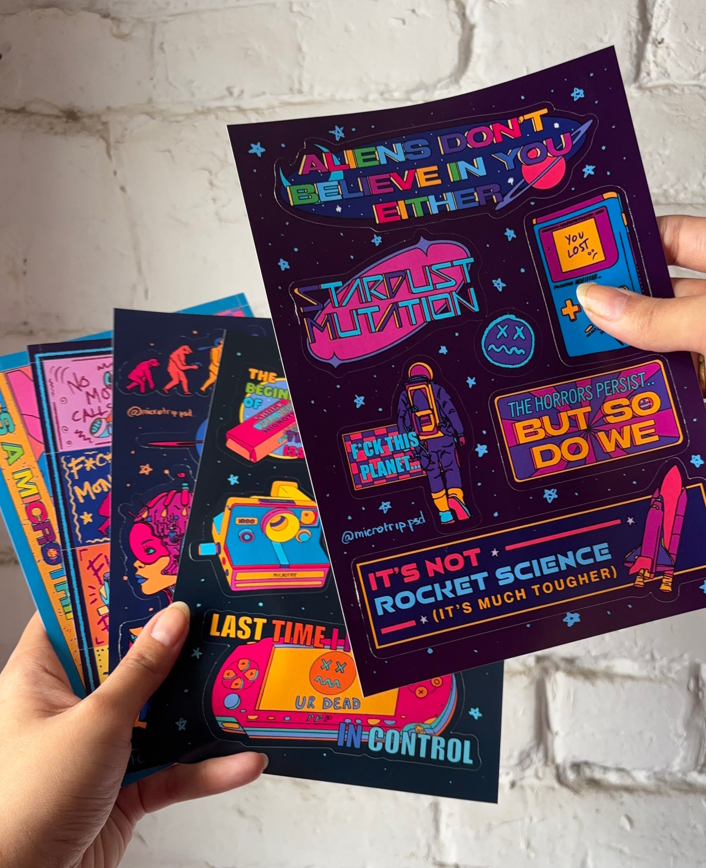 (Macro) TRIP Sticker Pack