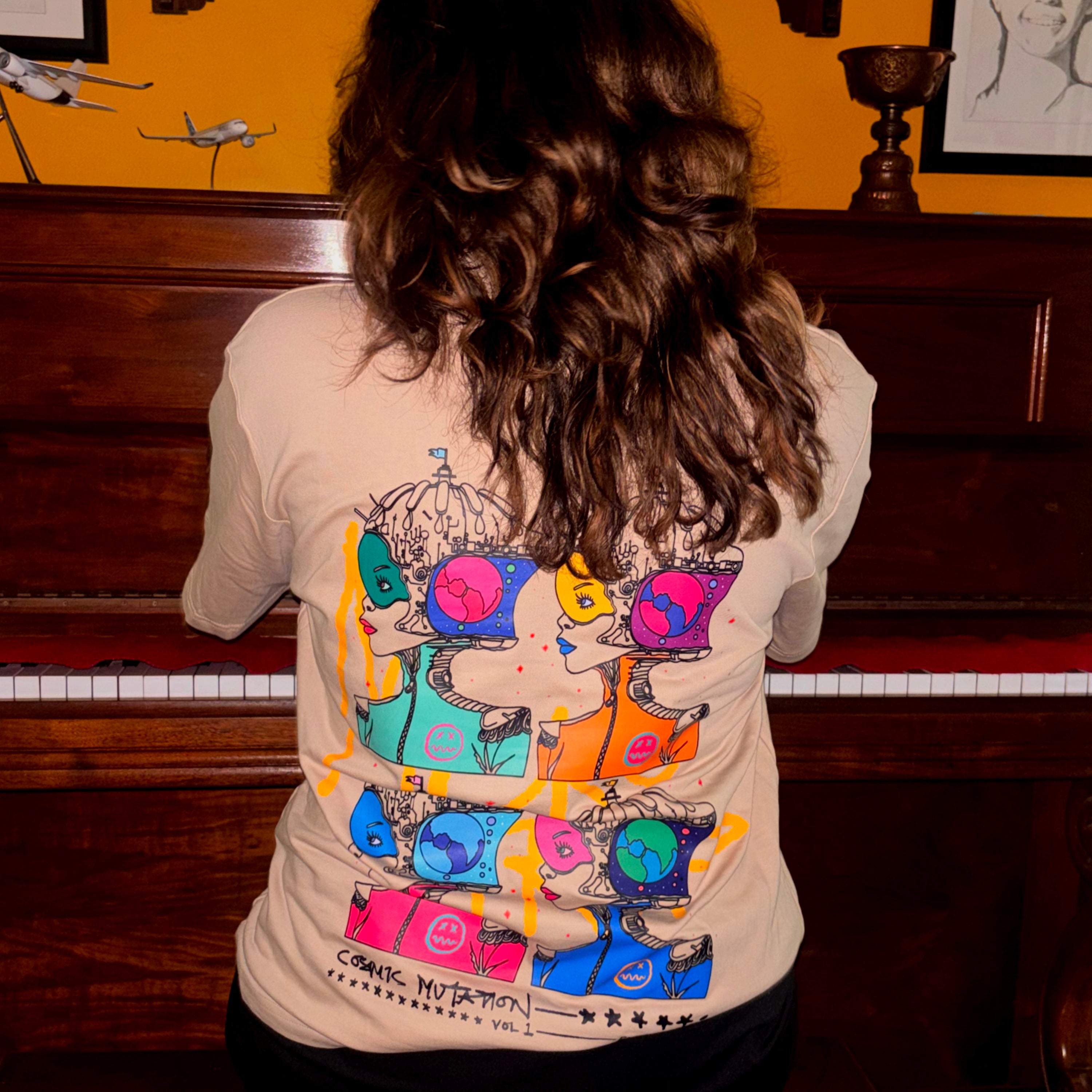 Cosmic Mutation Oversized T-shirt