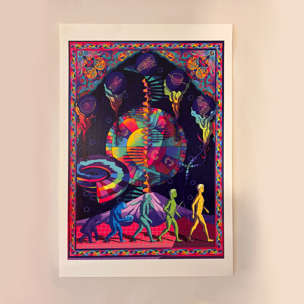 Human (genesis) A3 Print