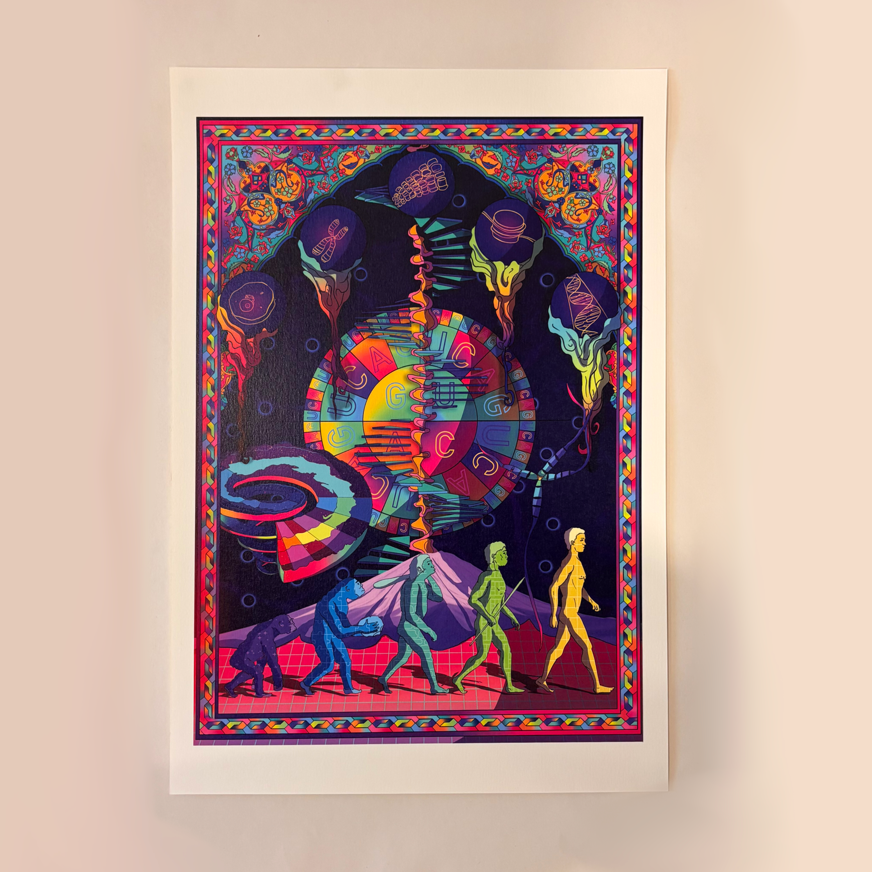 Human (genesis) A3 Print