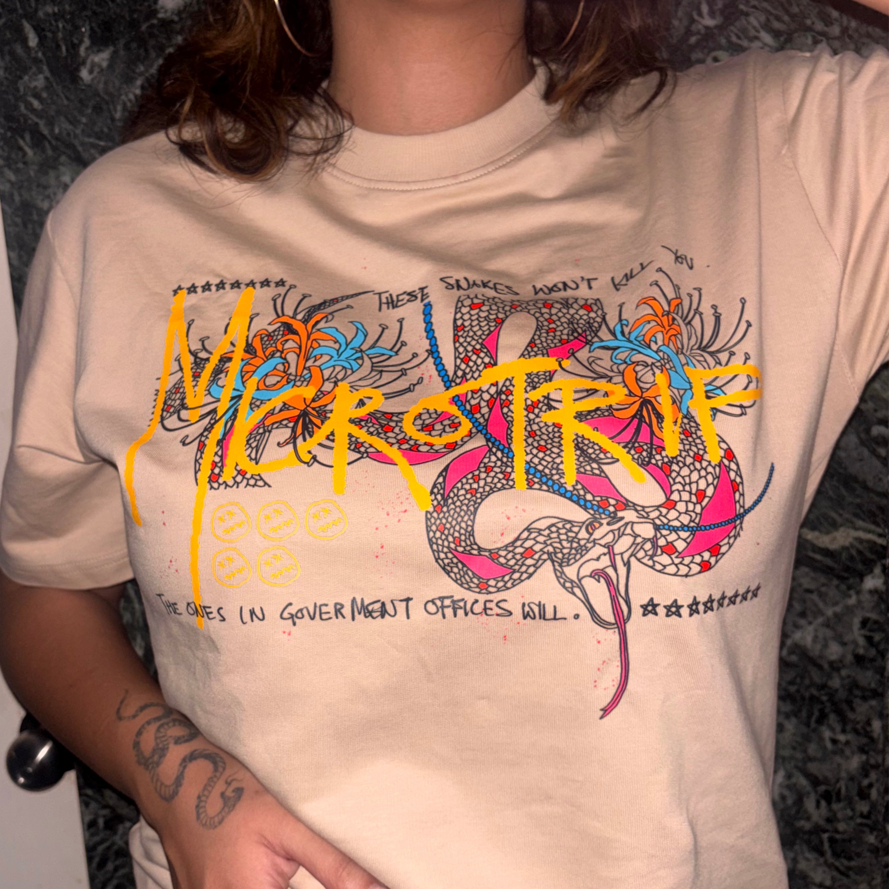Snakebite Oversized T-shirt