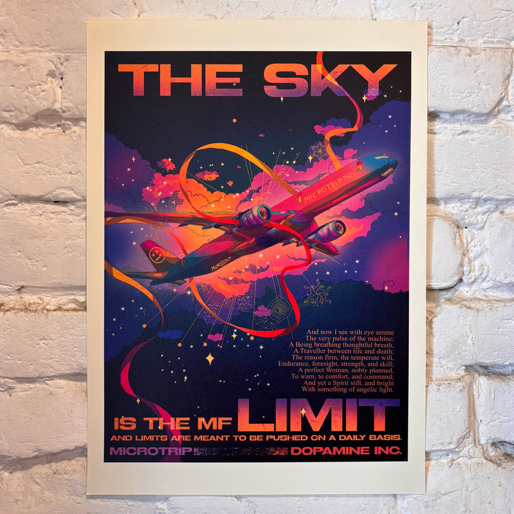 Sky’s the Limit A3 Print