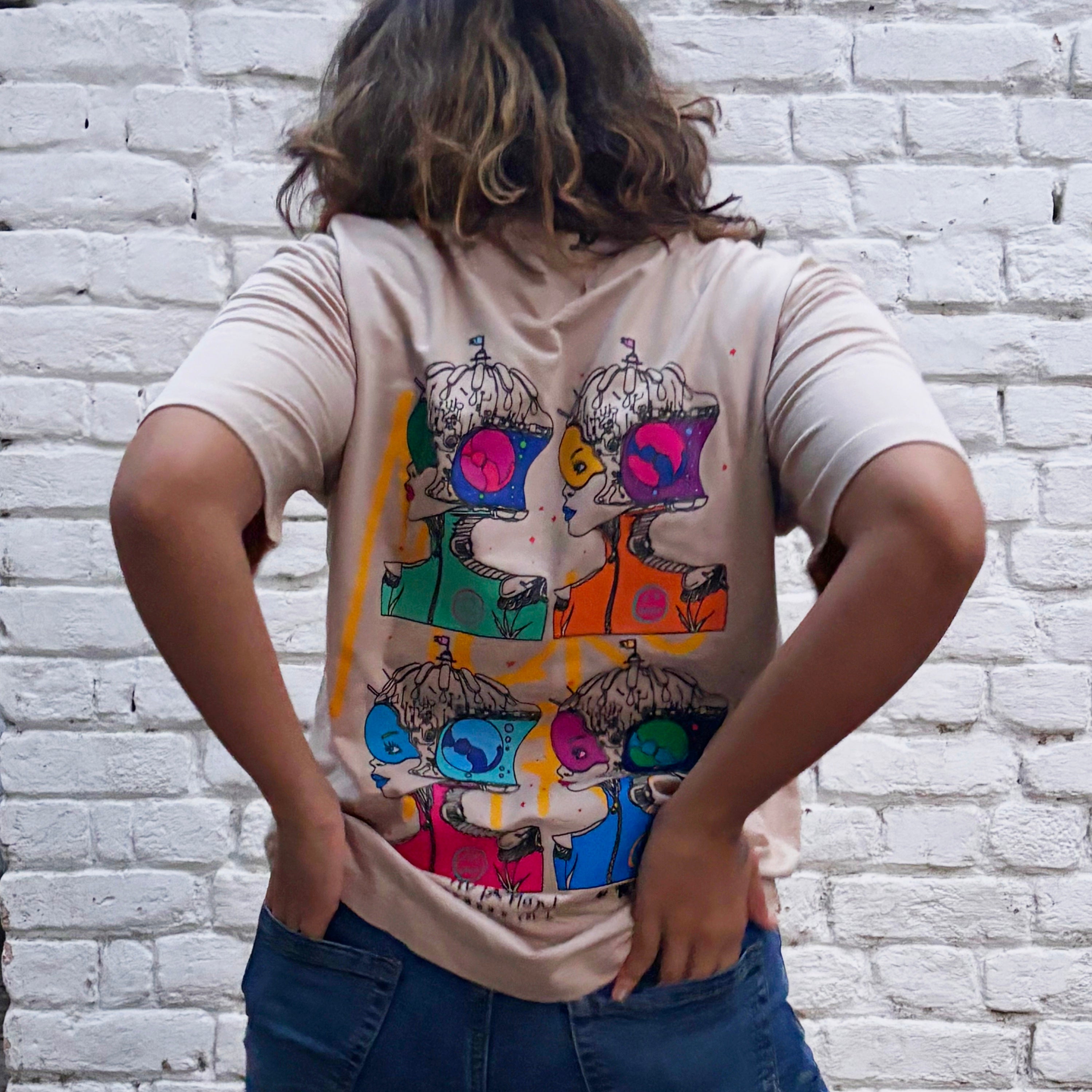 Cosmic Mutation Oversized T-shirt