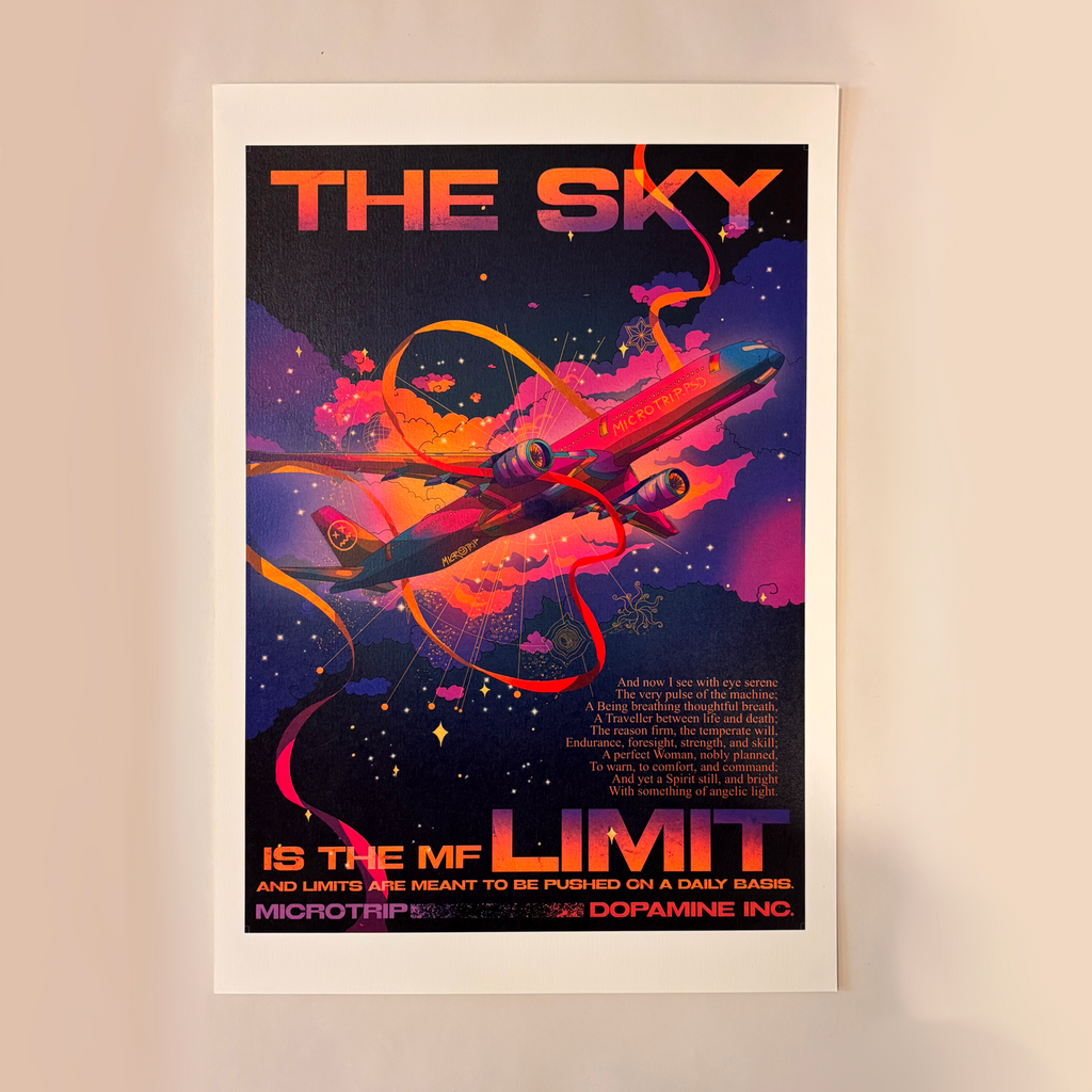 Sky’s the Limit A3 Print