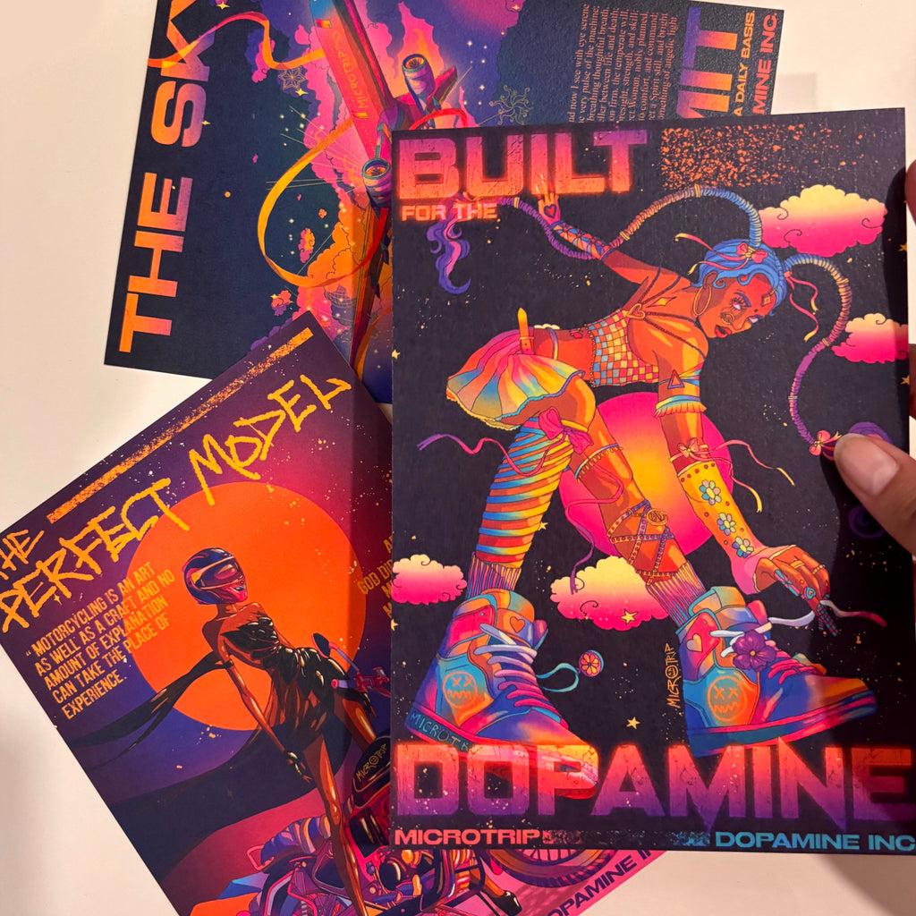 Dopamine Inc. A5 Print Pack (3 Prints)