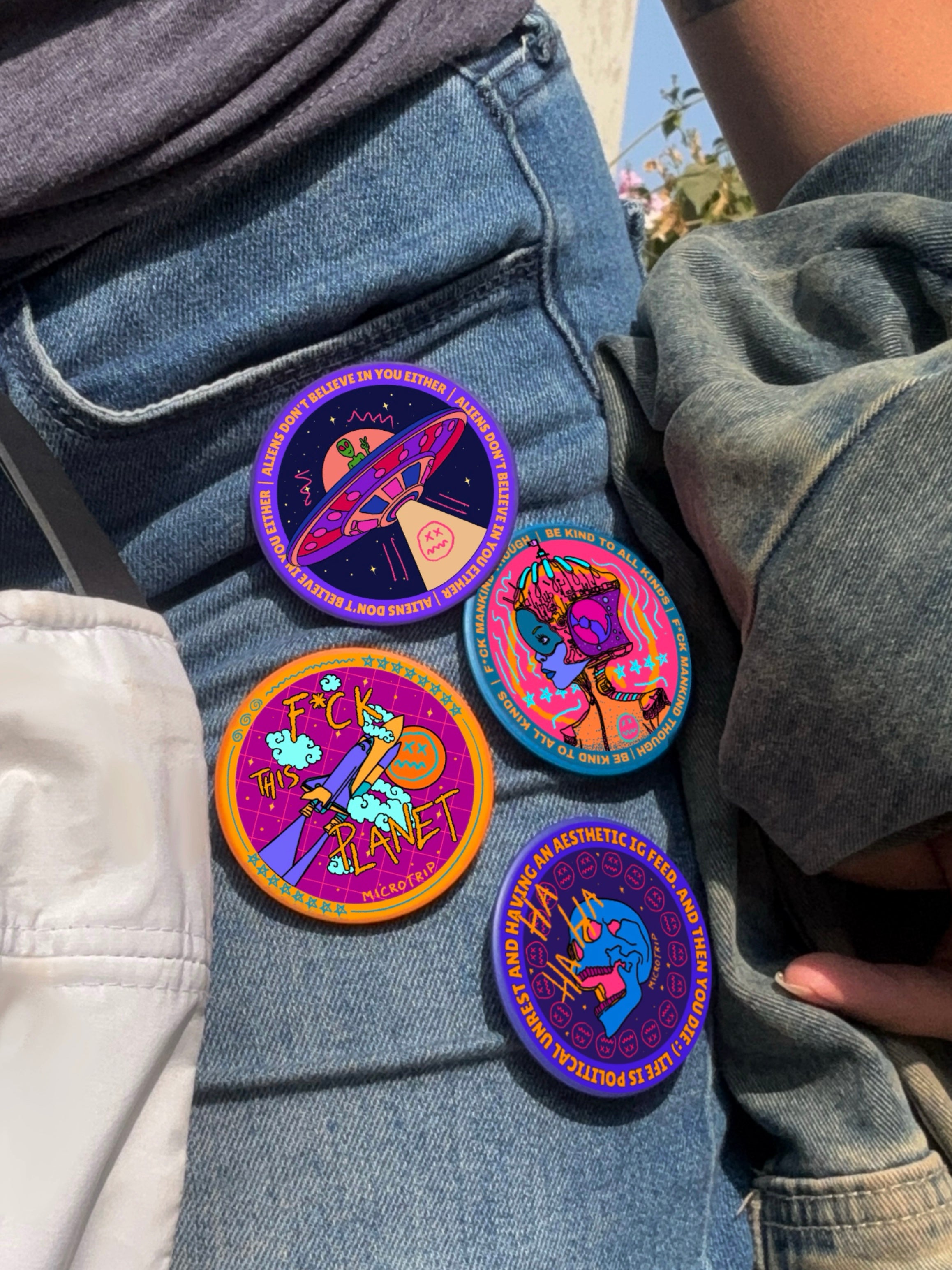 Cosmic Badge Pack