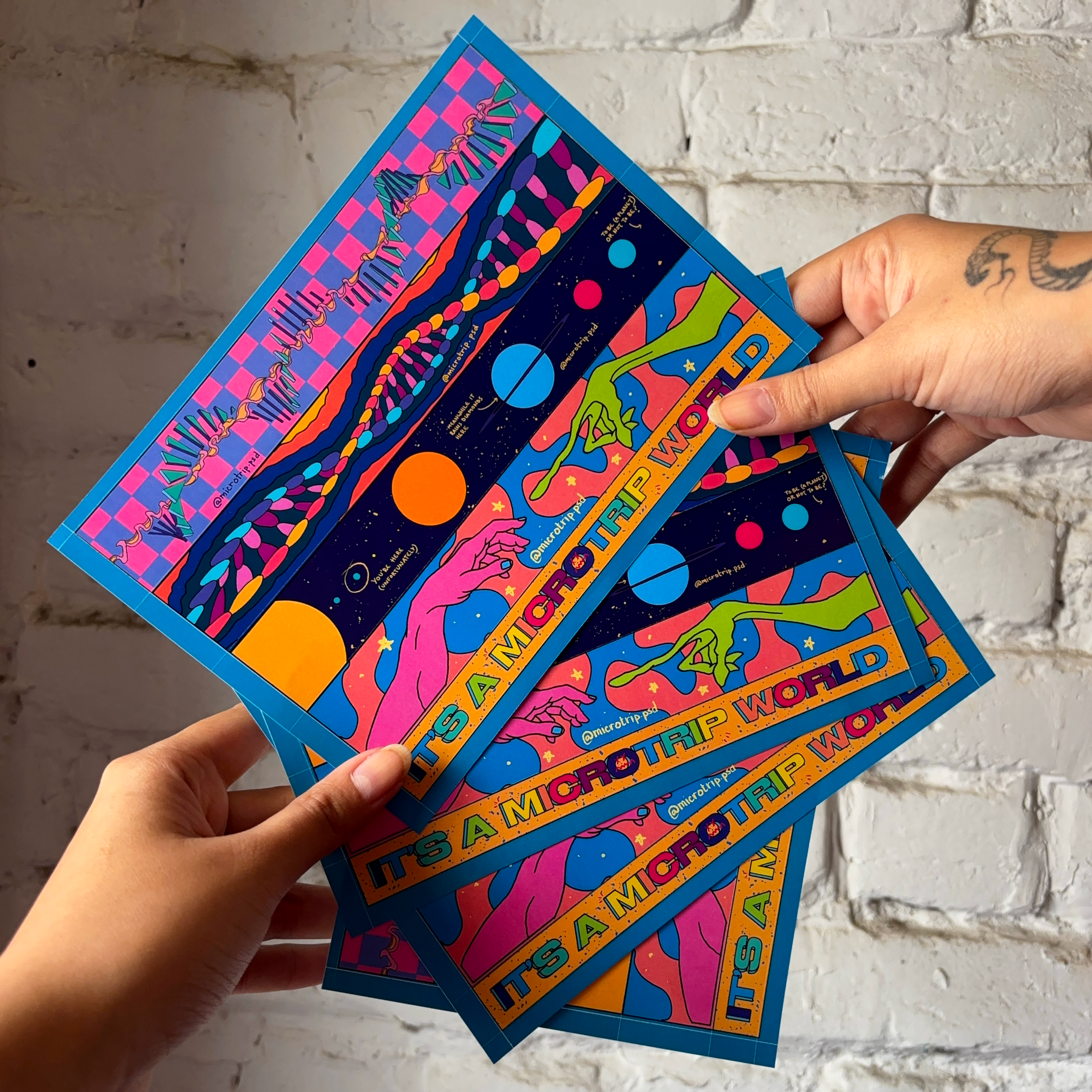 The complete Sticker pack (5 sheets)