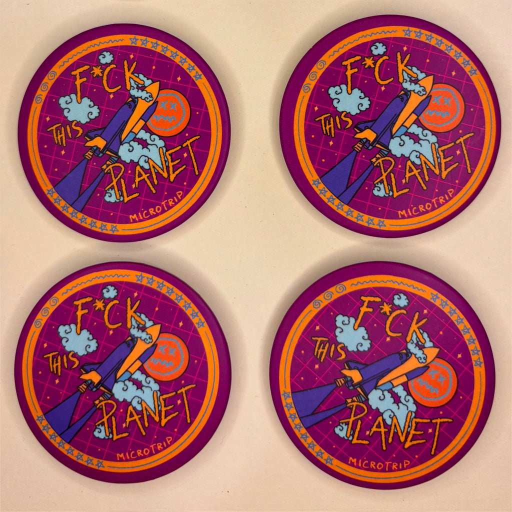 Cosmic Crises Badge Pack (set of 4)
