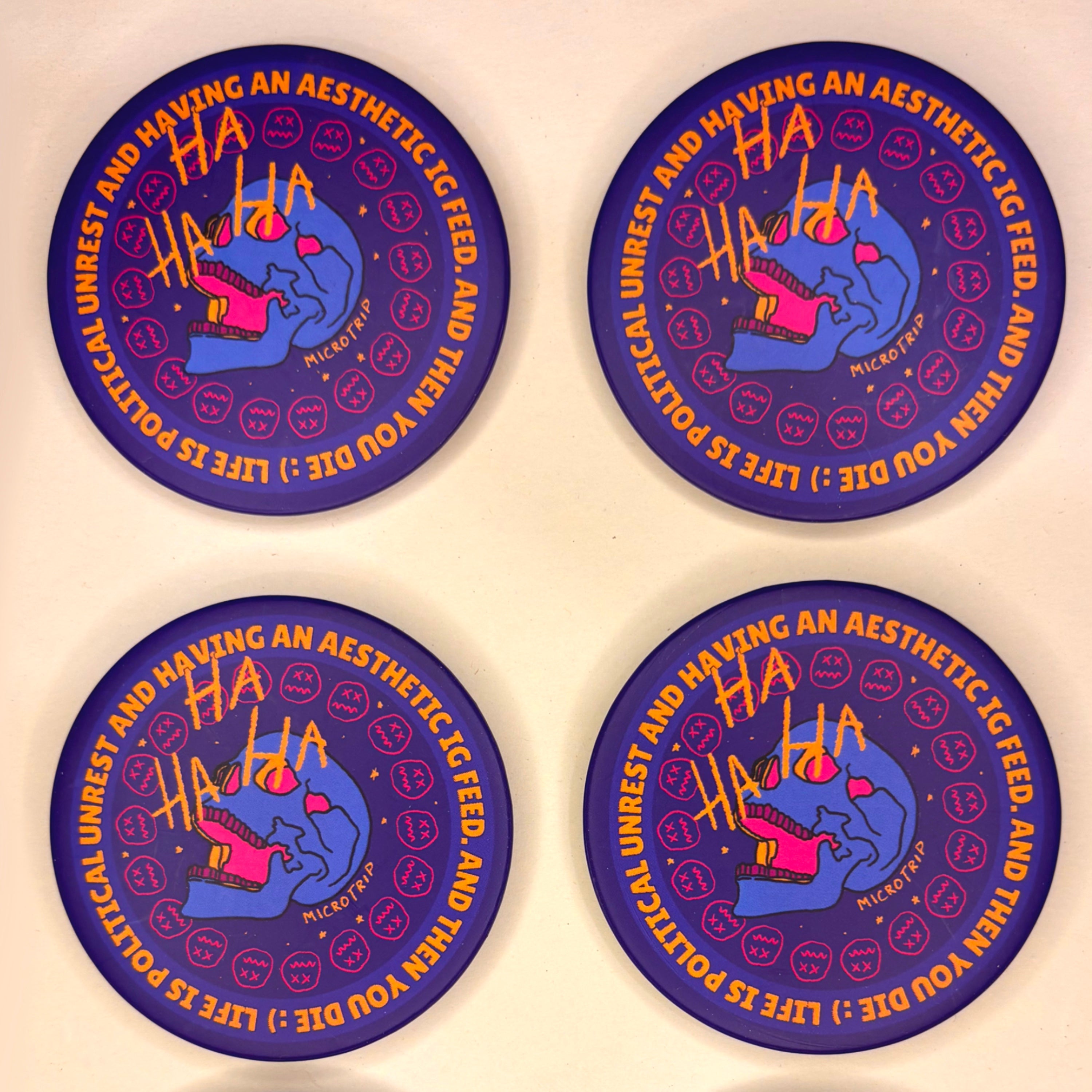 Cosmic Crises Badge Pack (set of 4)