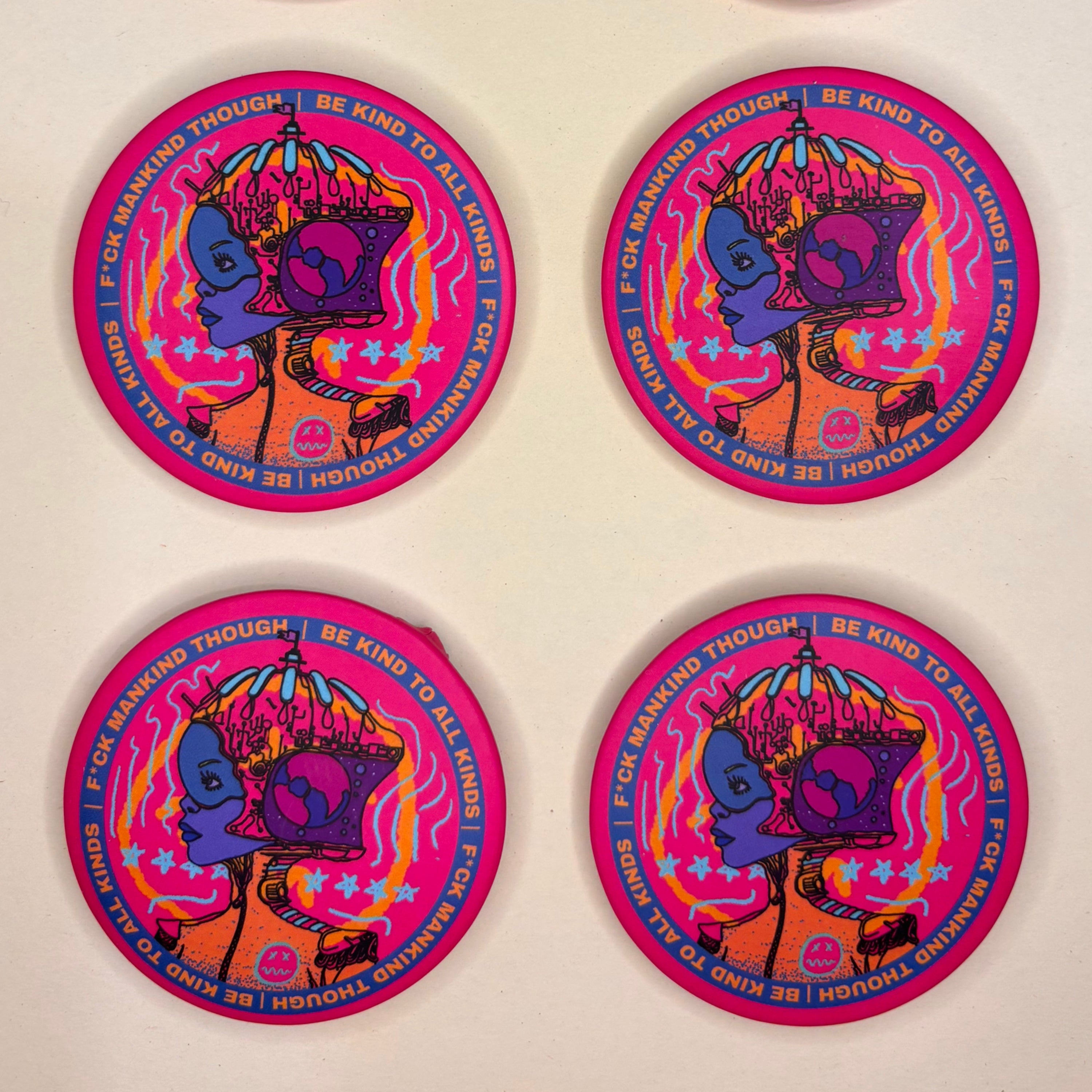 Cosmic Crises Badge Pack (set of 4)
