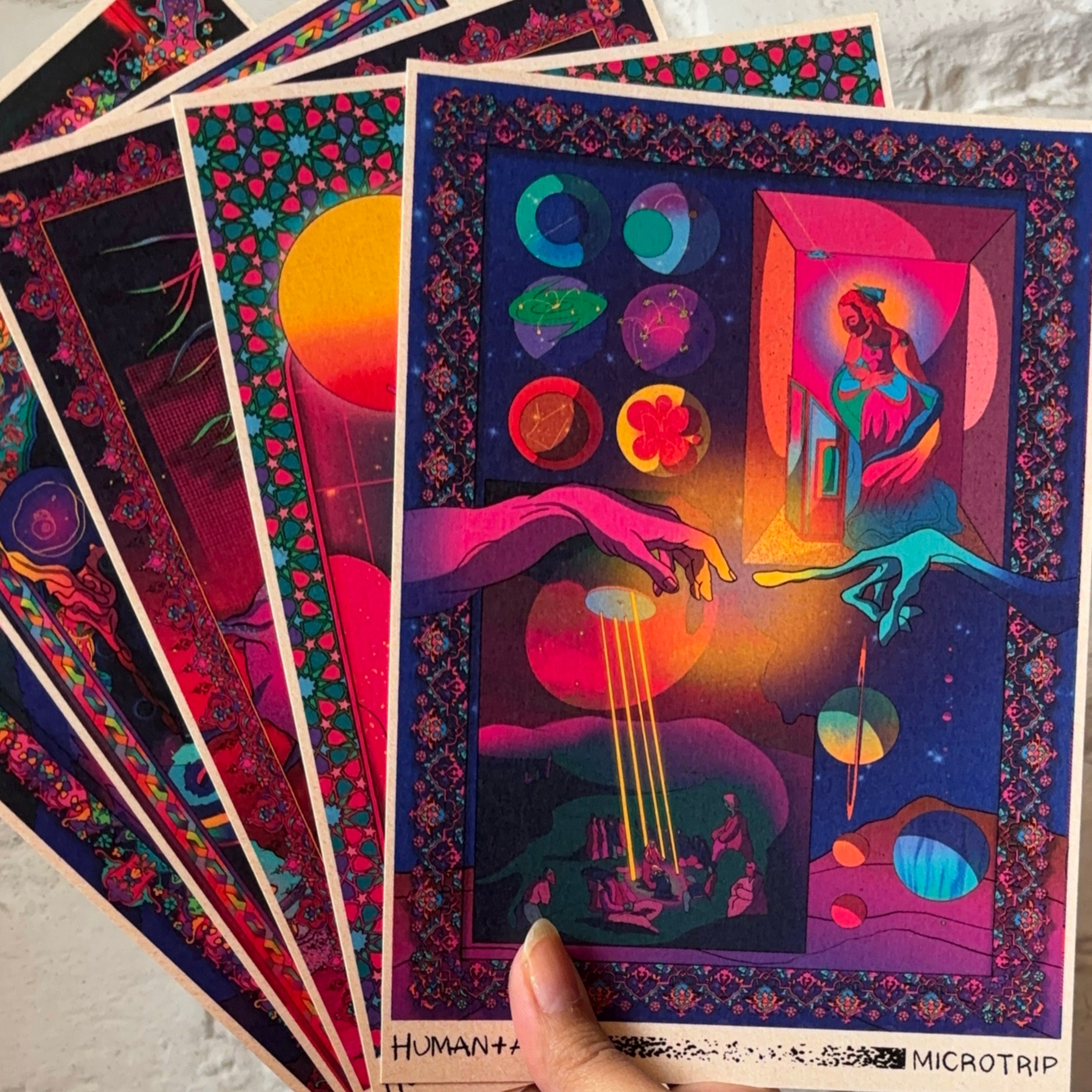 Human (being) A5 Print Pack (5 prints)