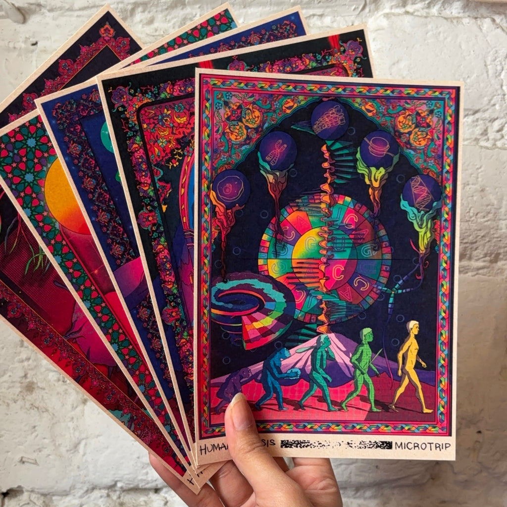Human (being) A5 Print Pack (5 prints)