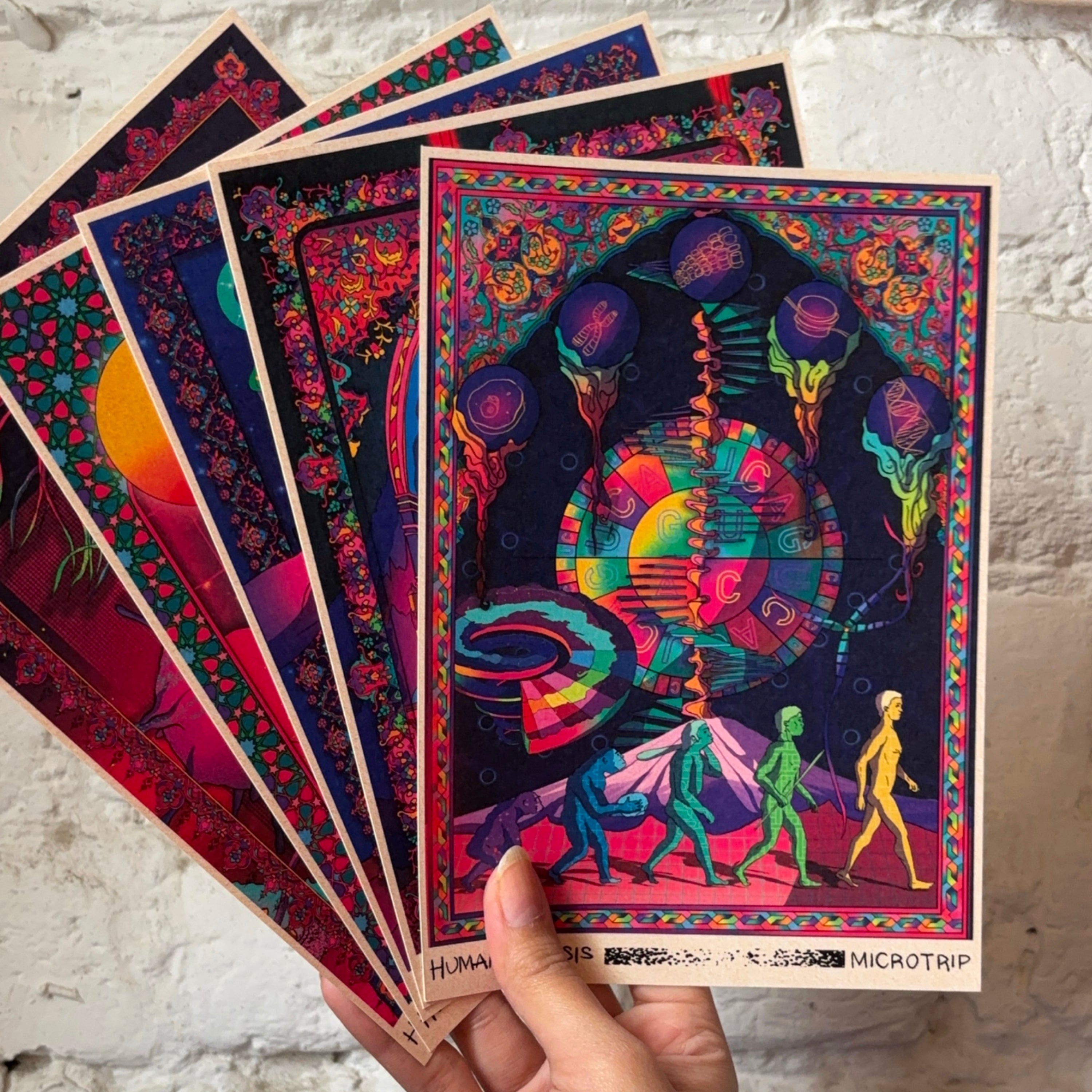 Human (being) A5 Print Pack (5 prints)