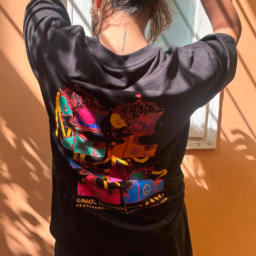 Cosmic Mutation Oversized T-shirt